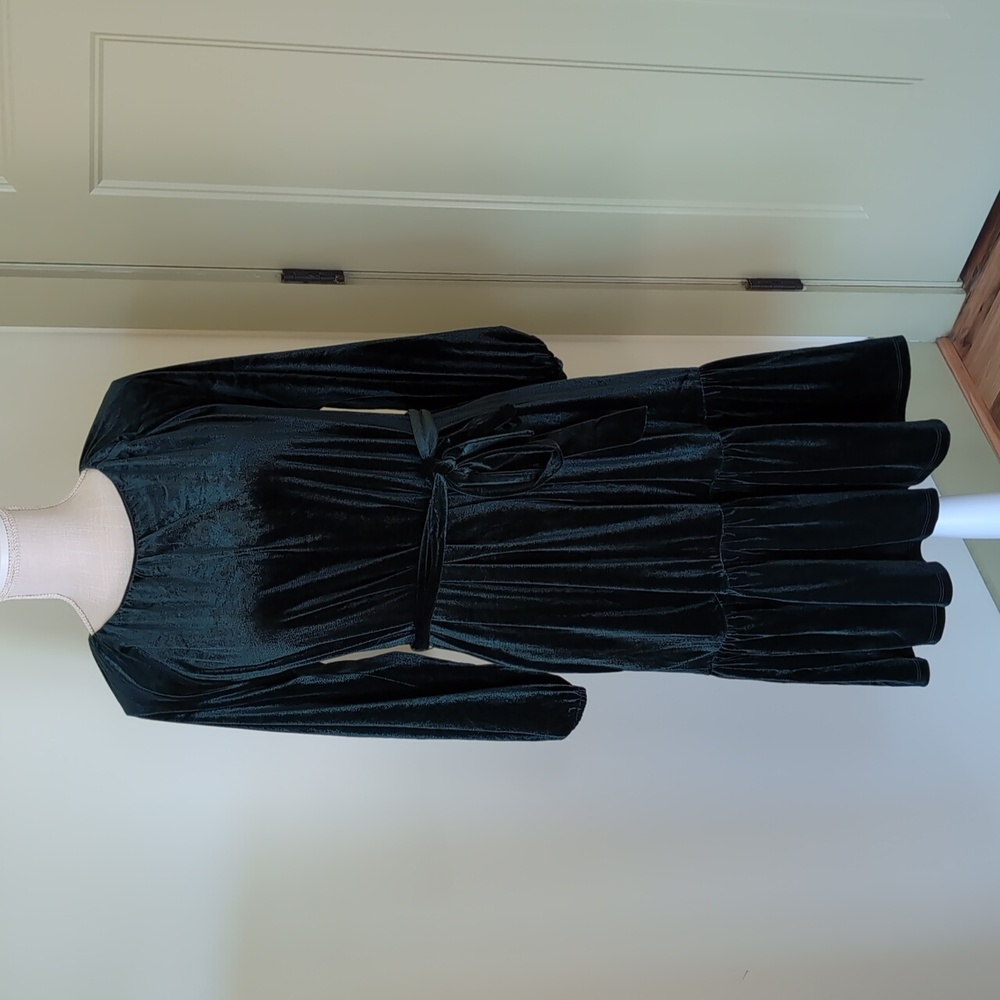 Draper James velvet dress